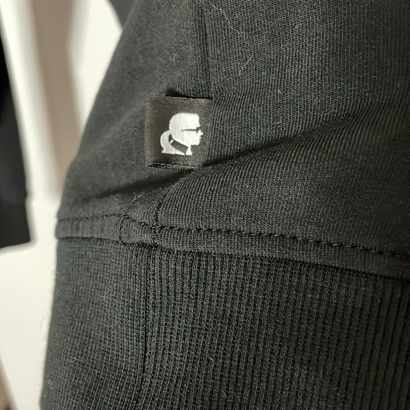 Karl Lagerfeld Paris Sunset Eiffel Cotton-Blend Sweatshirt - Picture 9 of 14